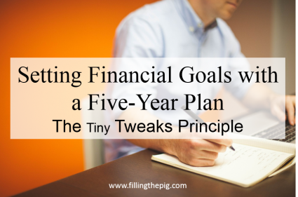 Setting Financial Goals with a Five-Year Plan, The Tiny Tweaks Principle