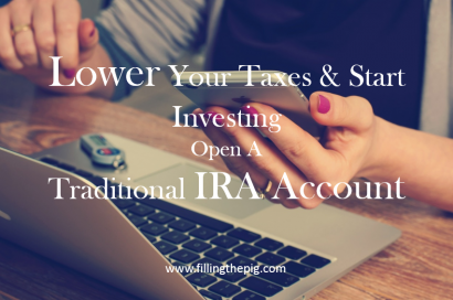 Lower Your Taxes and Start Investing by Opening a Traditional IRA Account For Retirement